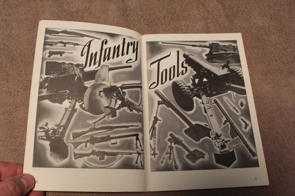 Choice Original WW2 U.S. Army "IRTC" Infantry Training "Iam a Doughboy" Booklet