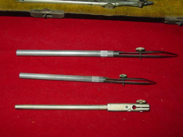 Vintage K&E Keuffel & Esser PILOT DRAWING INSTRUMENTS Drafting Set Case Tools