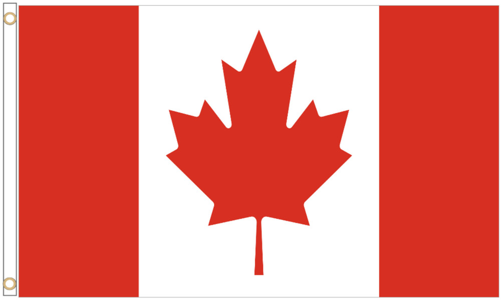 Canada Polyester Flag - Choice of Sizes