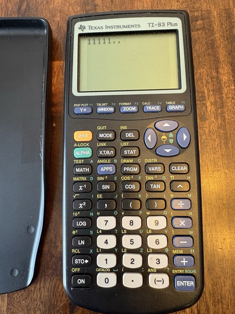 Texas Instruments TI83 Plus Graphing Calculator Tested Works