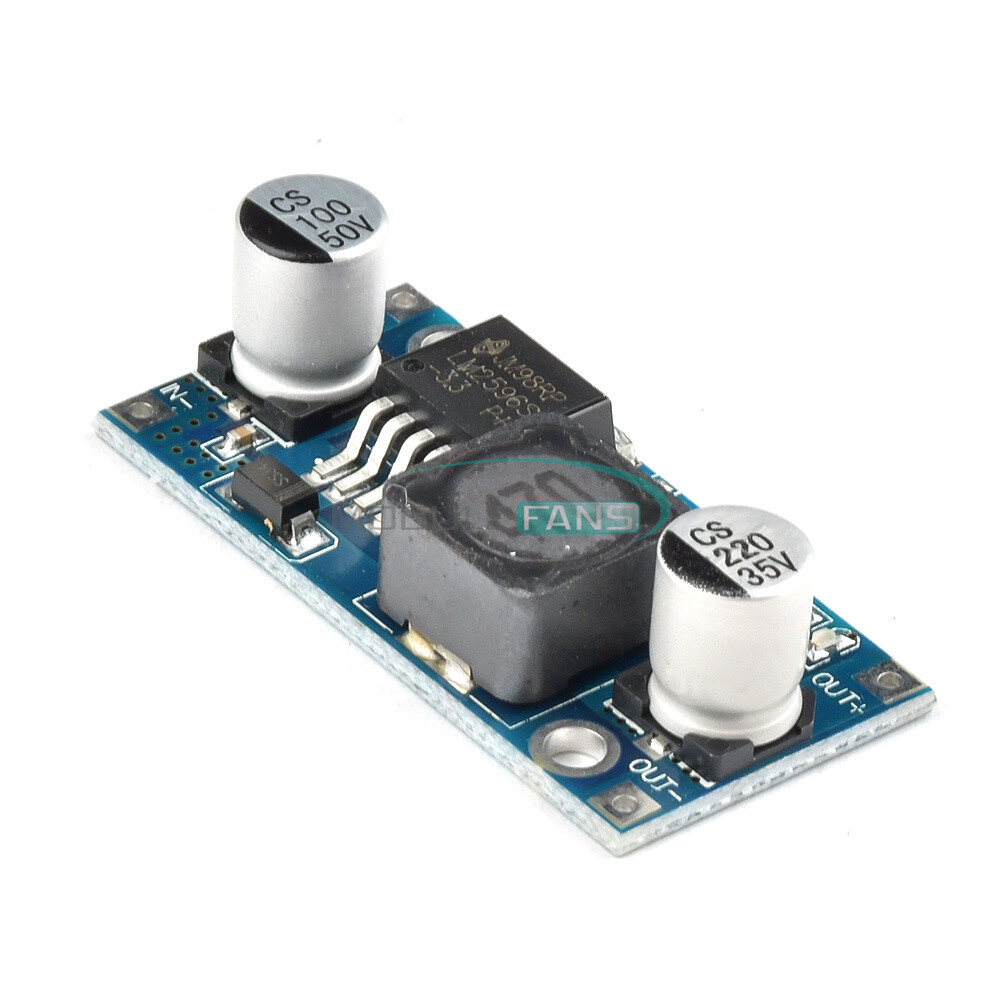 LM2596S DC-DC Step-down Power Regulator Converter Module 3A 12/5/3.3V Output