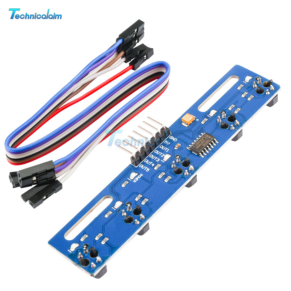 5-Way Tracking Sensor Infrared Line Sensor Obstacle Avoidance Module TCRT5000L-