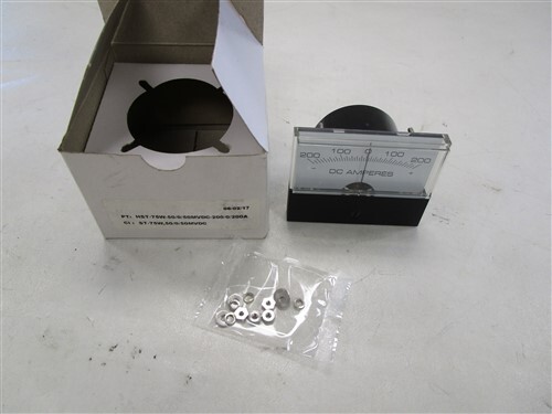 HOYT ELECTRICAL DC AMMETER PANEL GAUGE HST-75 DC
