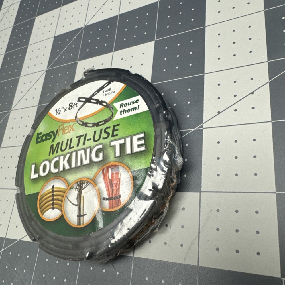 Multi- Use EasyFlex Multi Use Self Locking Ties 1/2" x 8 ft Reusable