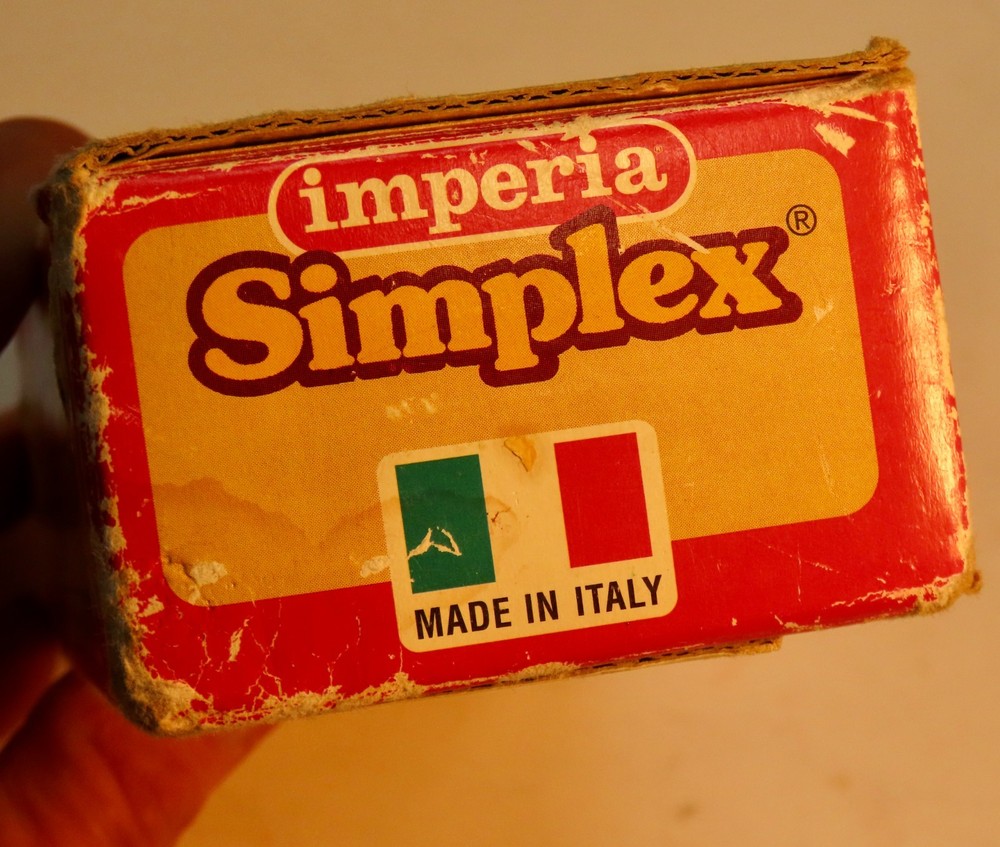 Imperia Simplex Pasta Machine Blade Insert T.1 Capeli d'Angelo Size, Orig. Box