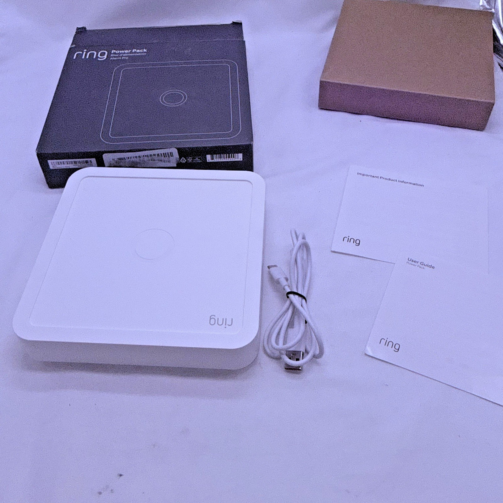 Ring Power Pack for Alarm Pro Base Station Up to 8 Hours of Battery Backup White