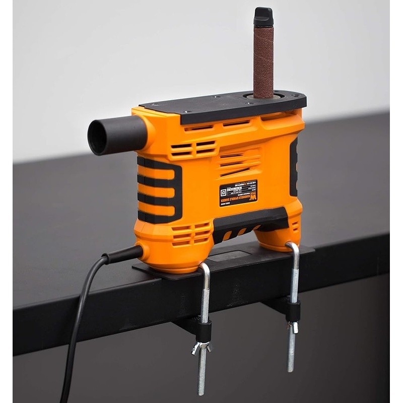 Portable Handheld Spindle Sander 5Amp Electric Variable Speed 4 Spindle Sizes US