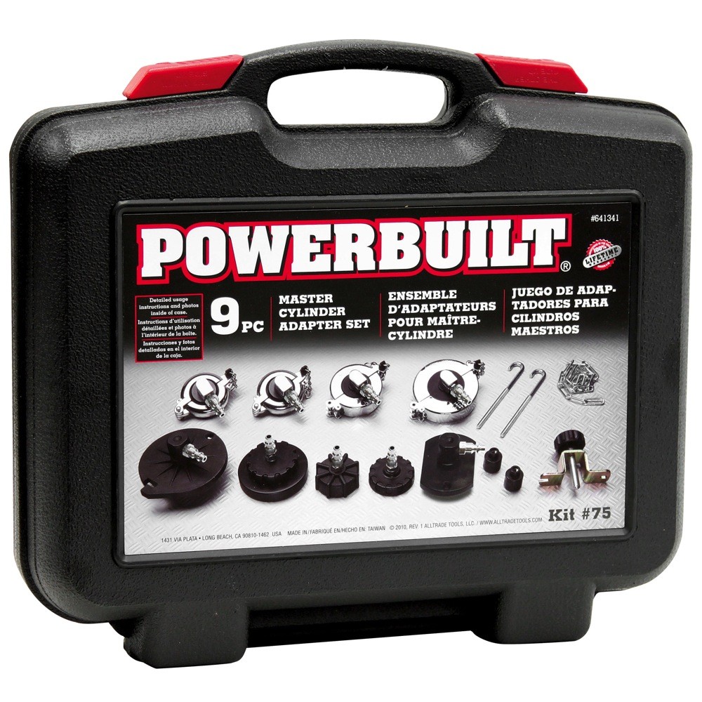 Powerbuilt Master Cylinder Adapter Set - 641341