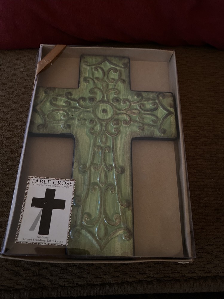 Table Standing Cross From Home Essentials And Beyond NWT