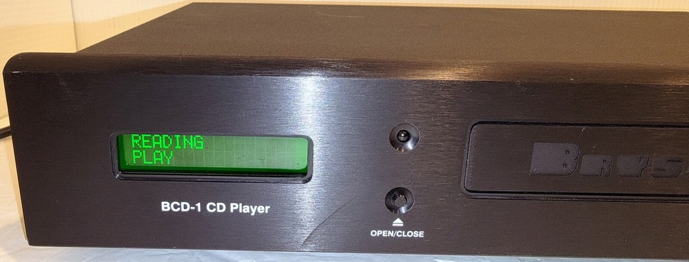 Bryston BCD-1 CD Player; BCD1 (BLACK) TESTED & WORKING