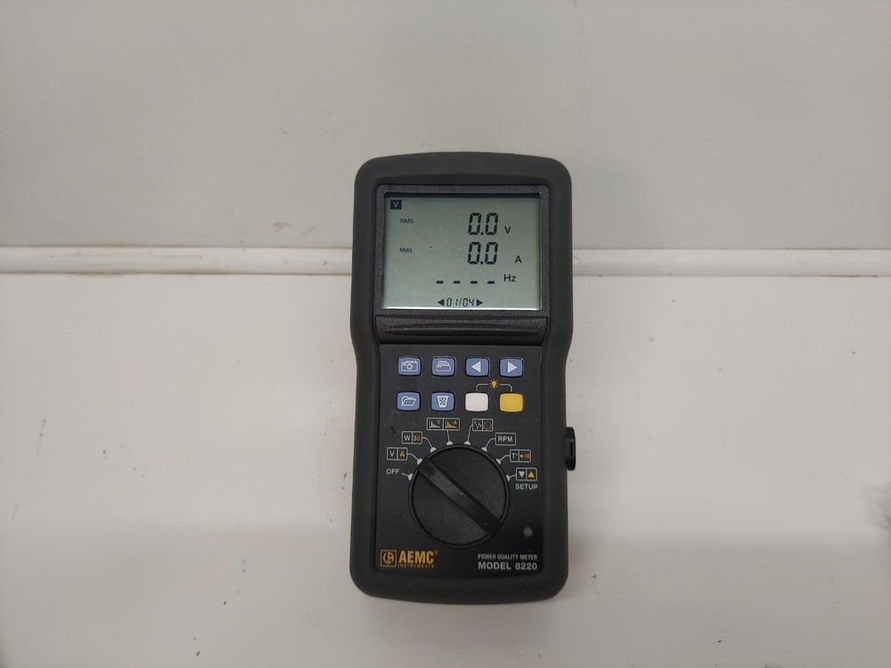 AEMC 8220 Single Phase Power Quality Meter BR