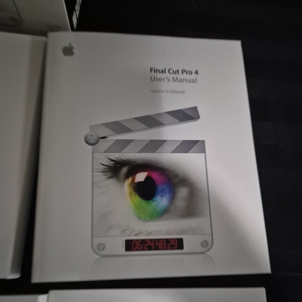 Final Cut Pro HD Version 4.5 – Upgrade Box Set (Mac, 2004) – RARE – Complete