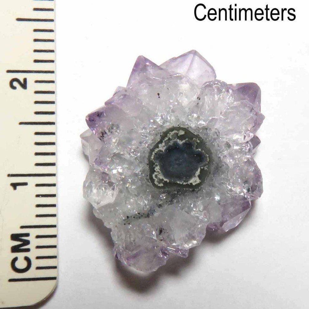 Stalactite Flower Slice Polished Both Sides E317