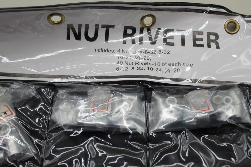 Pittsburgh Threaded Insert Riveter Kit 38 Pieces #1210