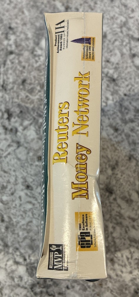 Reuters Money Network Software Application For Quicken Users New & Sealed