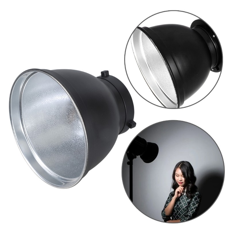 7inch Lamp Shade Dish Standard Bowen Mount Reflector Diffuser Cover for Studio