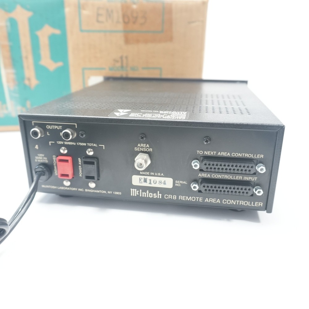 McIntosh CR8 Remote Area Controller EB-15610 w Original Box