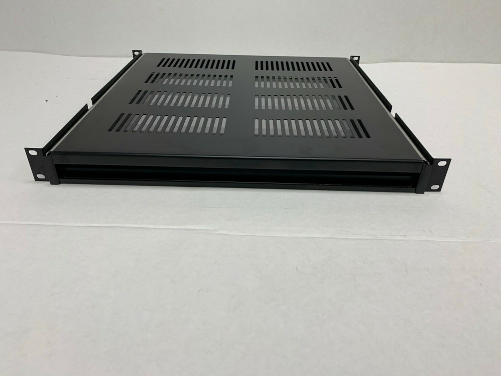 1U Ventilated Sliding Rack Shelf