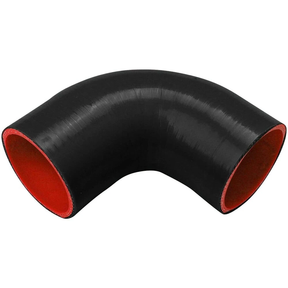 3" Inch Turbo Intercooler Aluminum w/U Pipe Silicone Coupler Clamp Kit