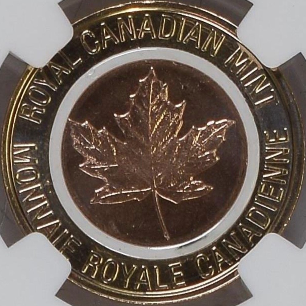 CANADA. 2021, Token, Polymer - NGC MS66 - Security Separator, White Test Ex-Set