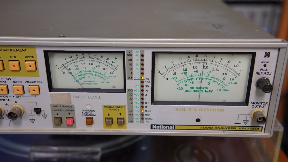 National Audio Analyzer VP-7721A Panasonic