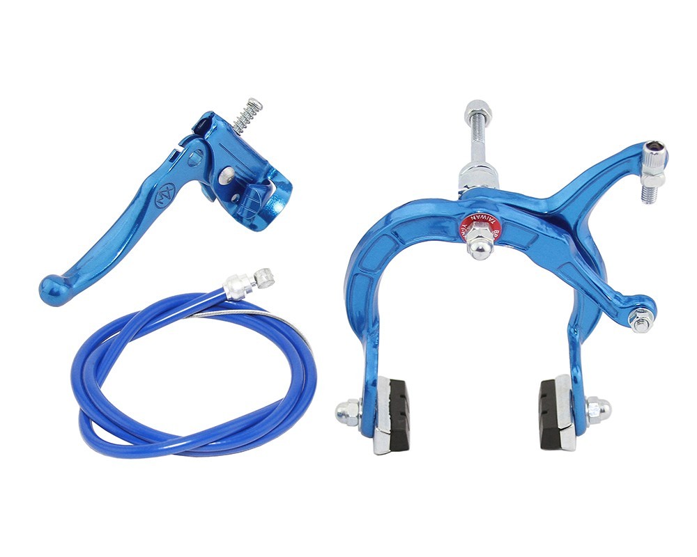 Mx Brake Front Alloy Blue.