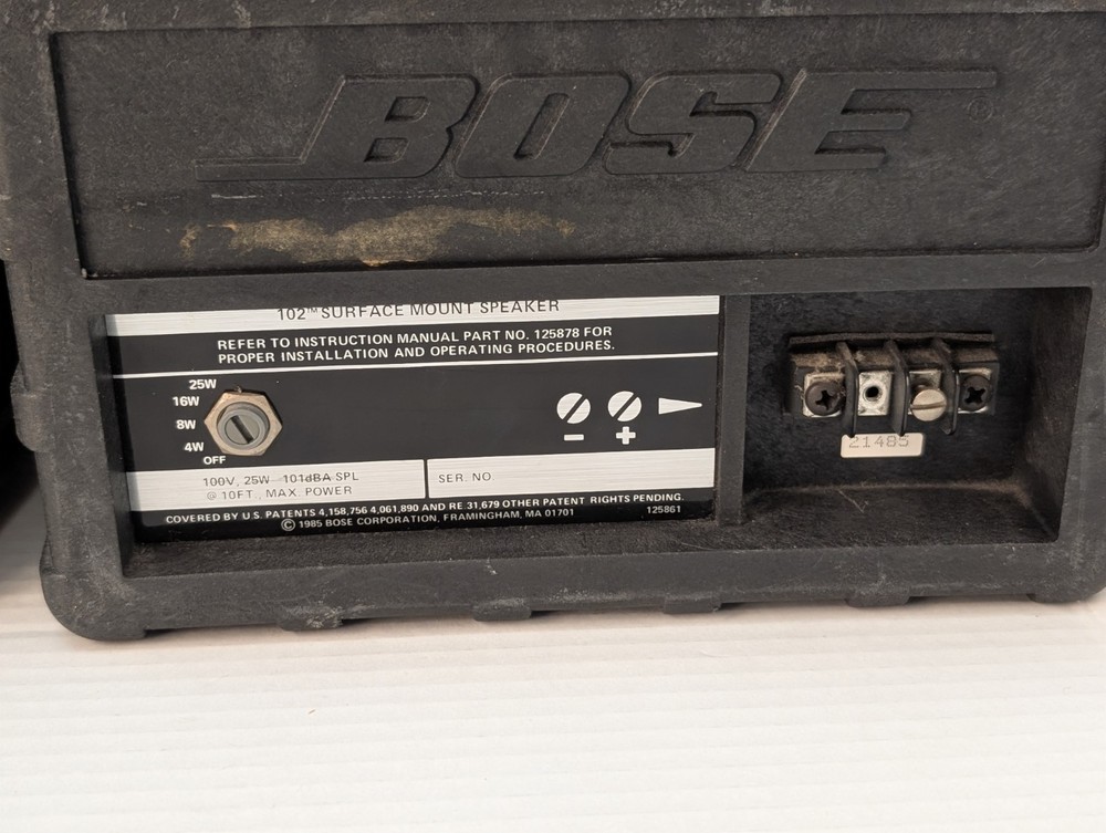 CASSE ACUSTICHE BOSE 102 SURFACE MOUNT SPEAKER