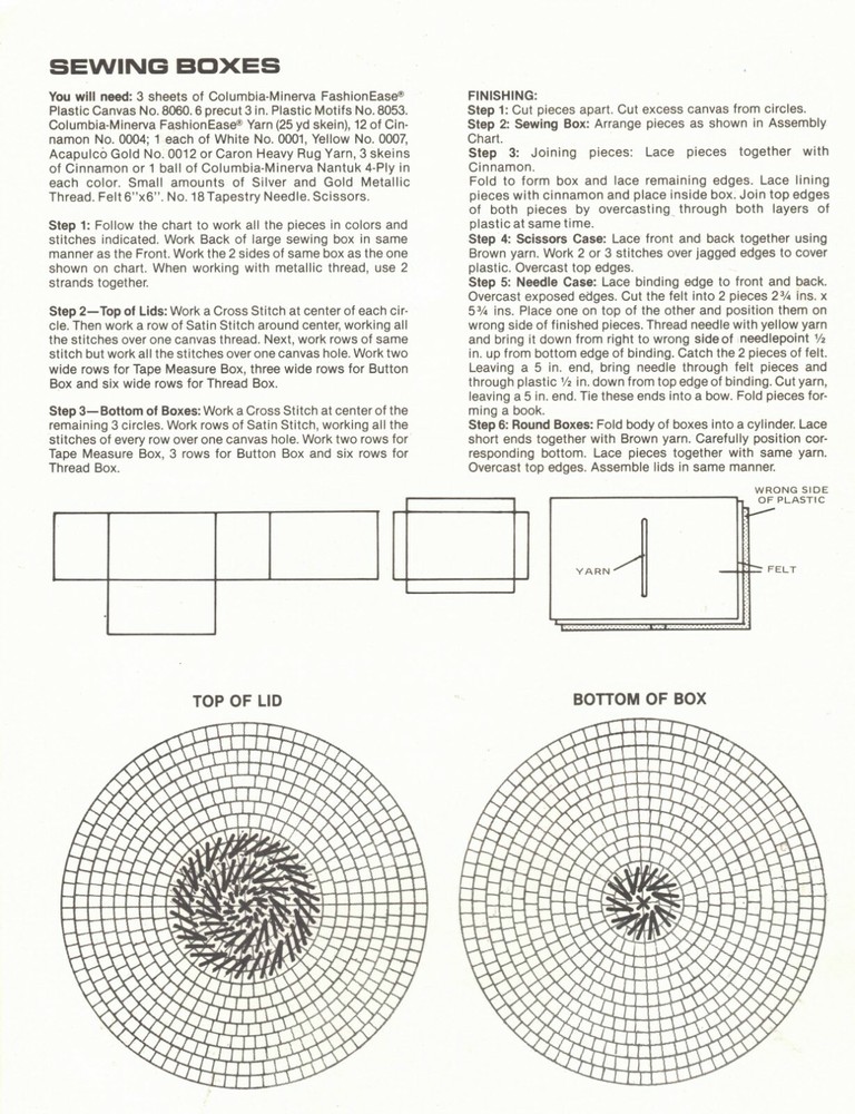 Home Decorating Ideas 5 Plastic Canvas Patterns Projects By Columbia Minerva