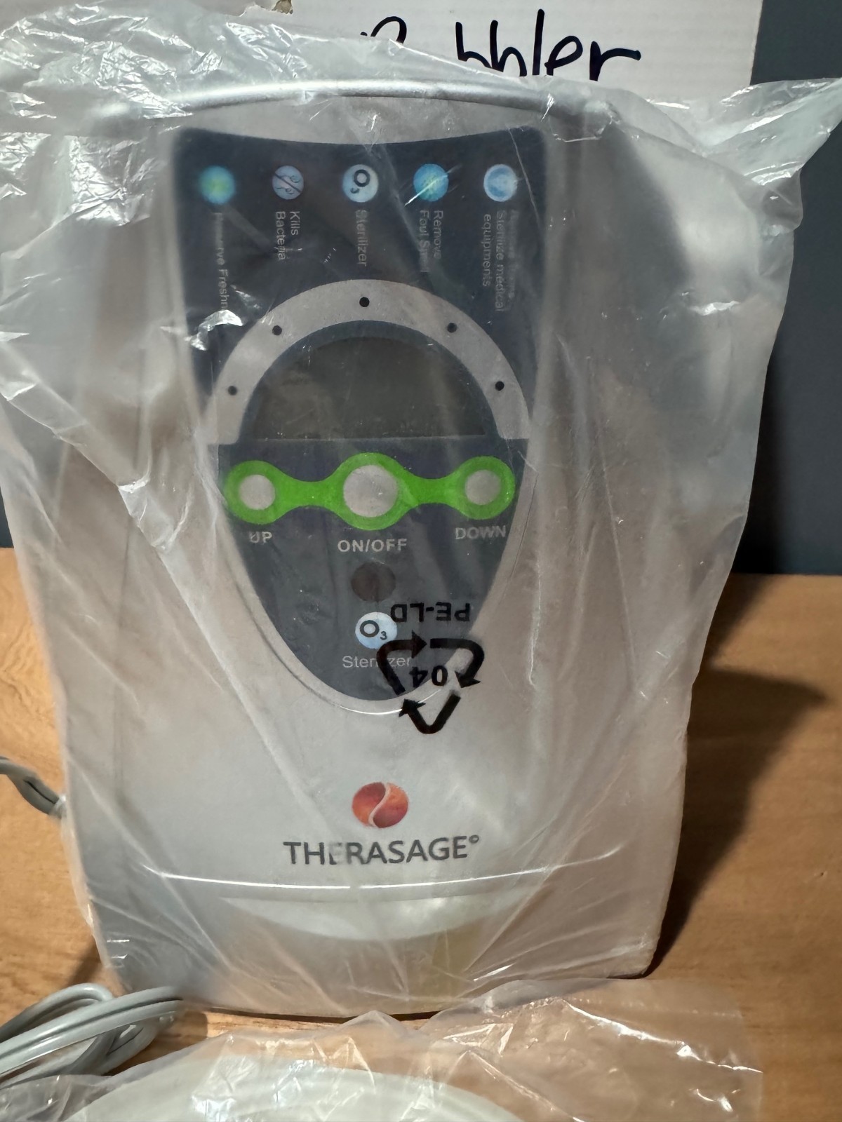 Therasage 110v TheraO3 - Bubbler Personal Ozone Device with Remote New Open Box