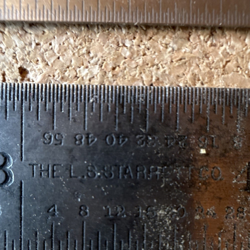 Lufkin No. 892 Rectangular Head Protractor with 6 in Blade, 0-180° Range