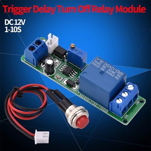 Dc 12v Timer Switch, Time Delay Relay, 1~10sec for Timer Operating Equipment