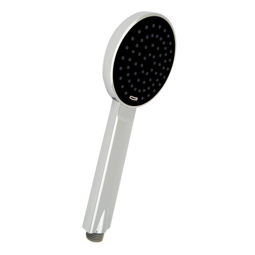 Single-jet shower with chrome water saving function Ø 95 mm bath shower