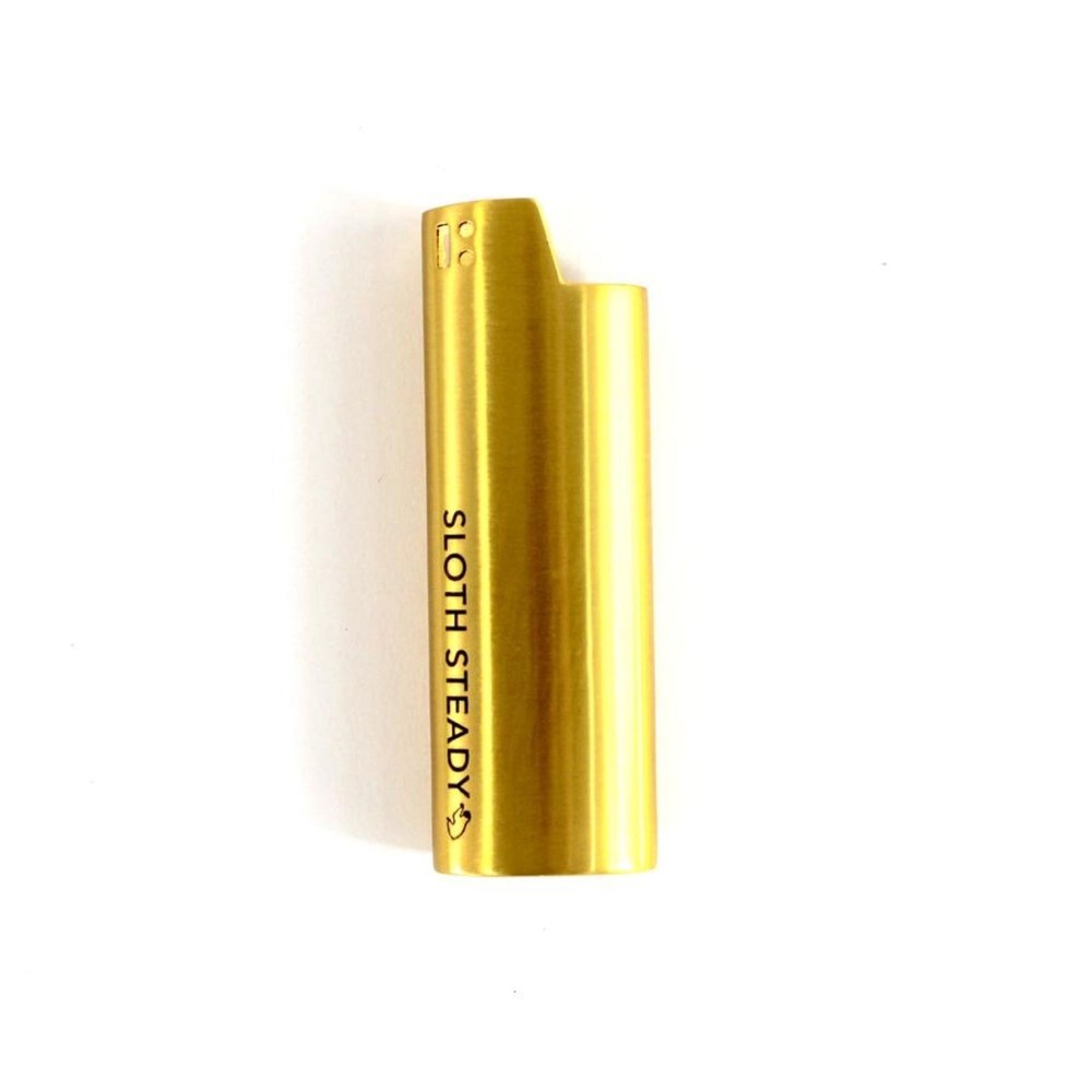 Lighter Case Sloth Steady Gold Lighter Case
