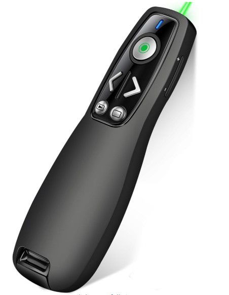 USB Empfanger Presentation Clicker Wireless Presenter Remote for PowerPoint, Pow