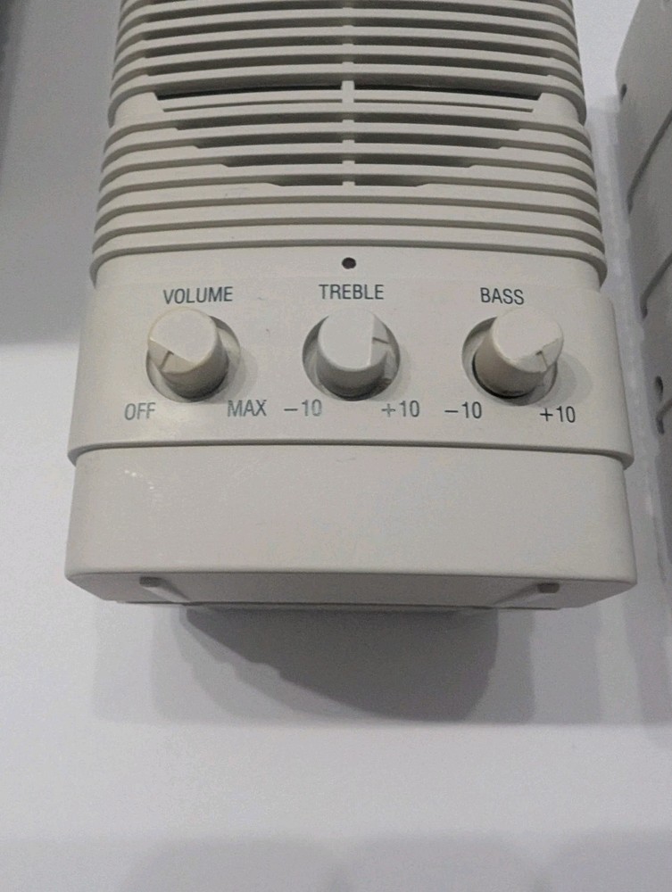ALTEC LANSING ACS31 Computer Multimedia Speaker System Powered Subwoofer Tested