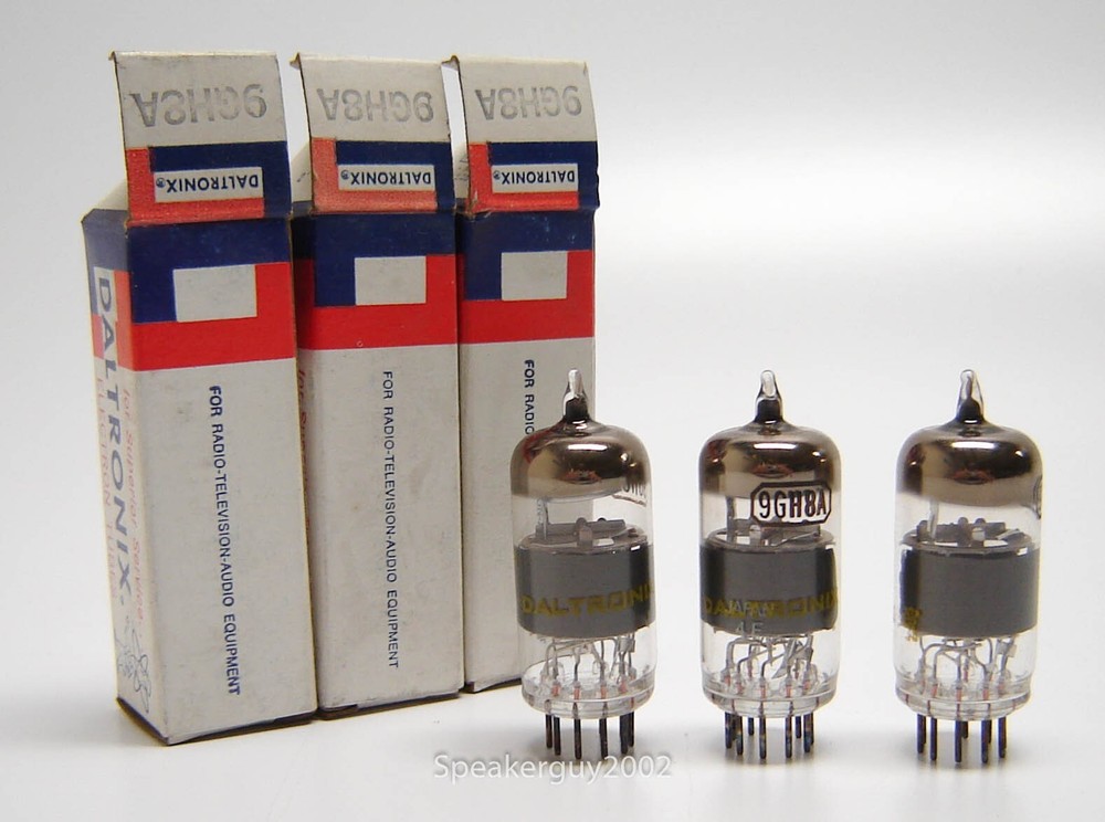 3 - Dahltronix Vacuum Tubes / 9GH8A / CS1