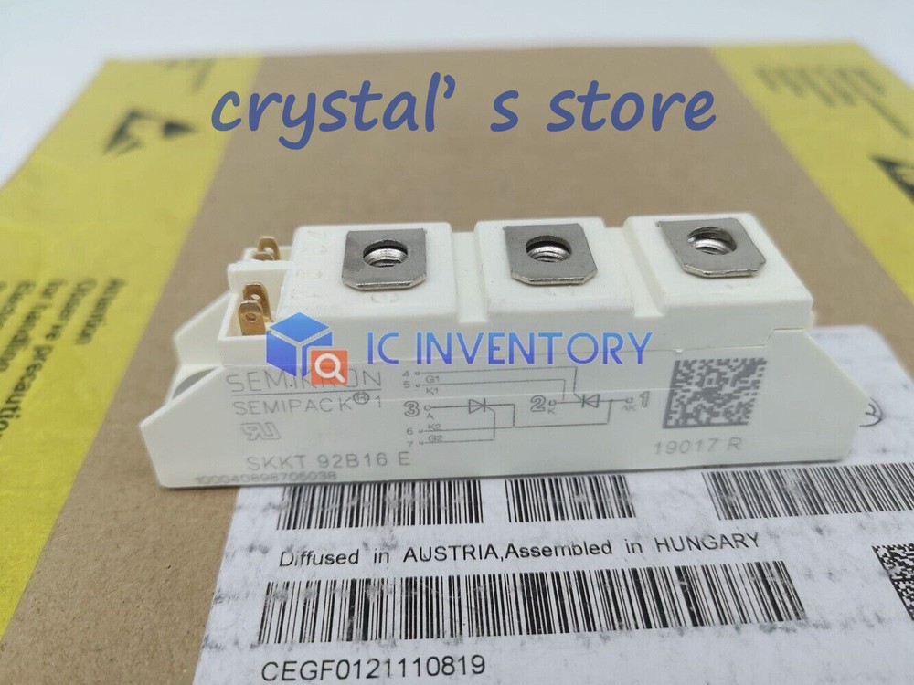 1PCS Semikron SKKT92B16E Power Module New 100% Quality Guarantee