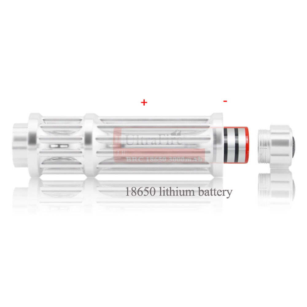 650nm Red Laser Pointer Adjustable Focus Light Visible Beam w/ 5 Star Head