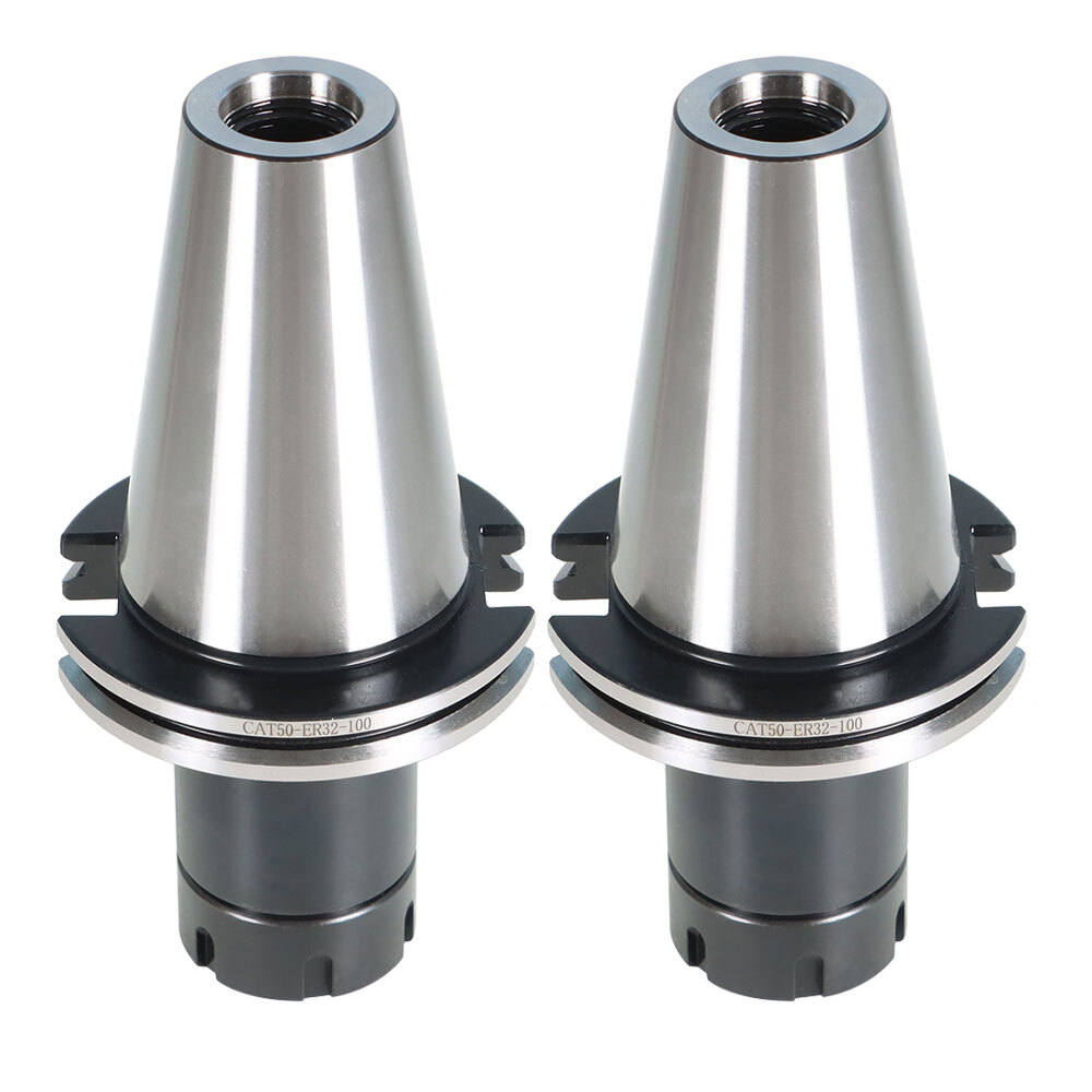 4 PCS CAT50-ER32 COLLET CHUCK 4" Gage Length---4 CHUCKS NEW Tool Holder Set