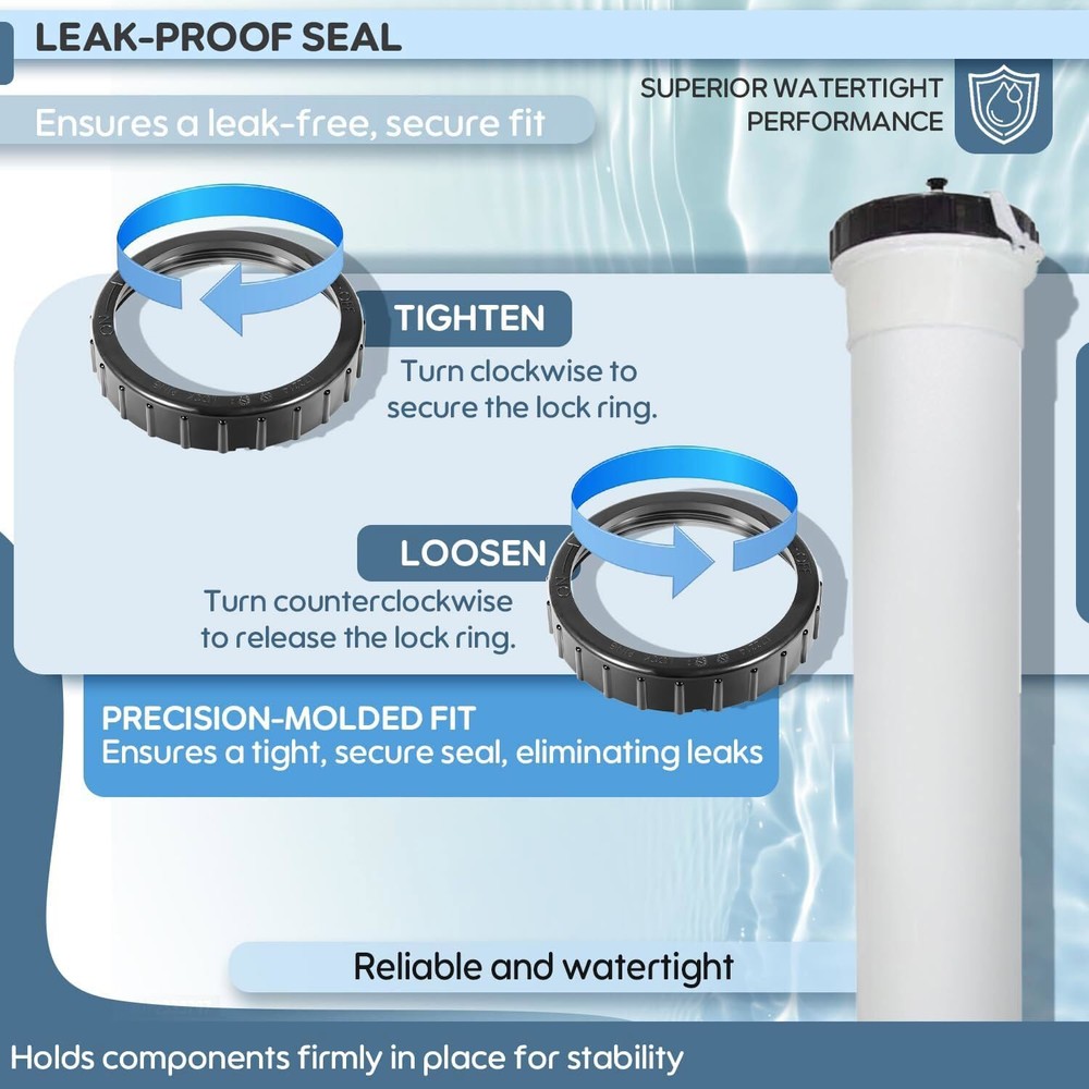 For Dynamic Series & Predator II Pool/Spa Filters Lock Ring Replacement R172214