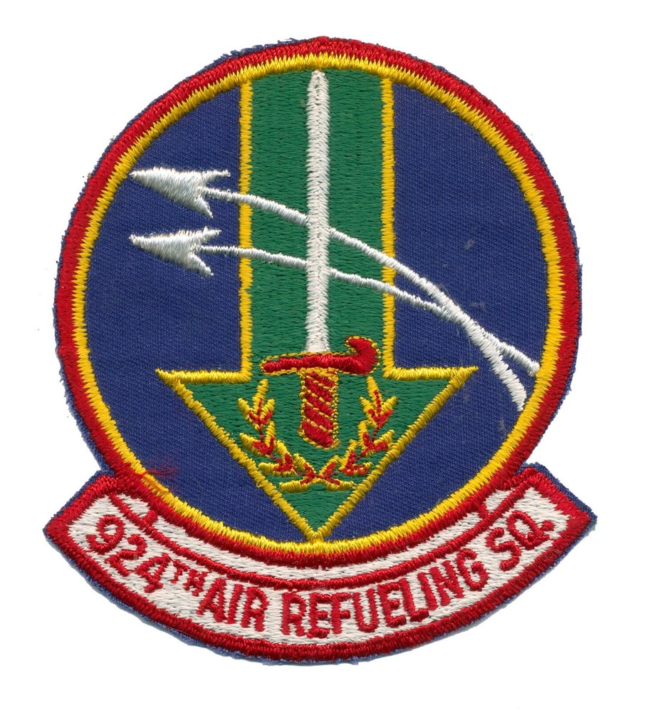 USAF 924th Air Refueling Squadron Patch  L197