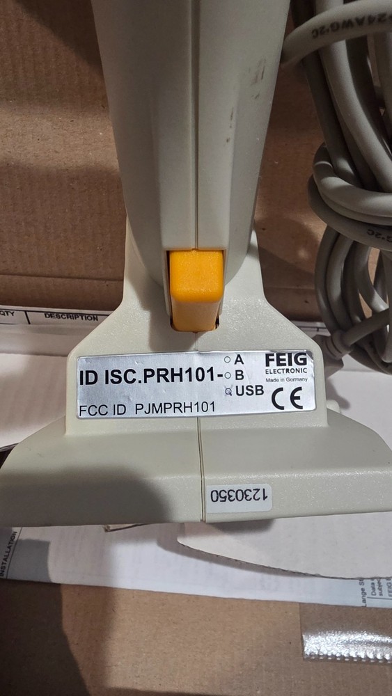FEIG Electronic ID ISC.PRH101-USB HF RFID Handheld Reader – Industrial RFID Scan
