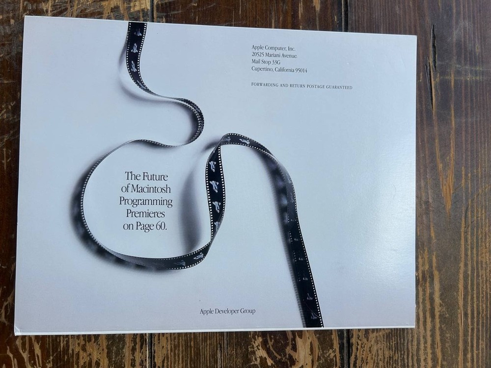 Apple APDA Tools Catalog Feb 1992 Vintage Macintosh Developer Book