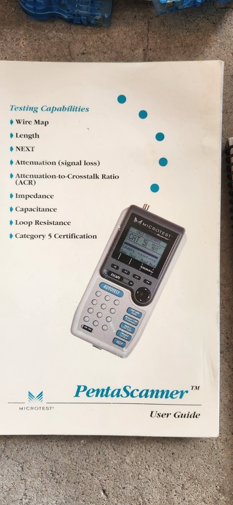 Microtest Penta Scanner And 2-way Injector With Hard Case , Cables, User Guides.