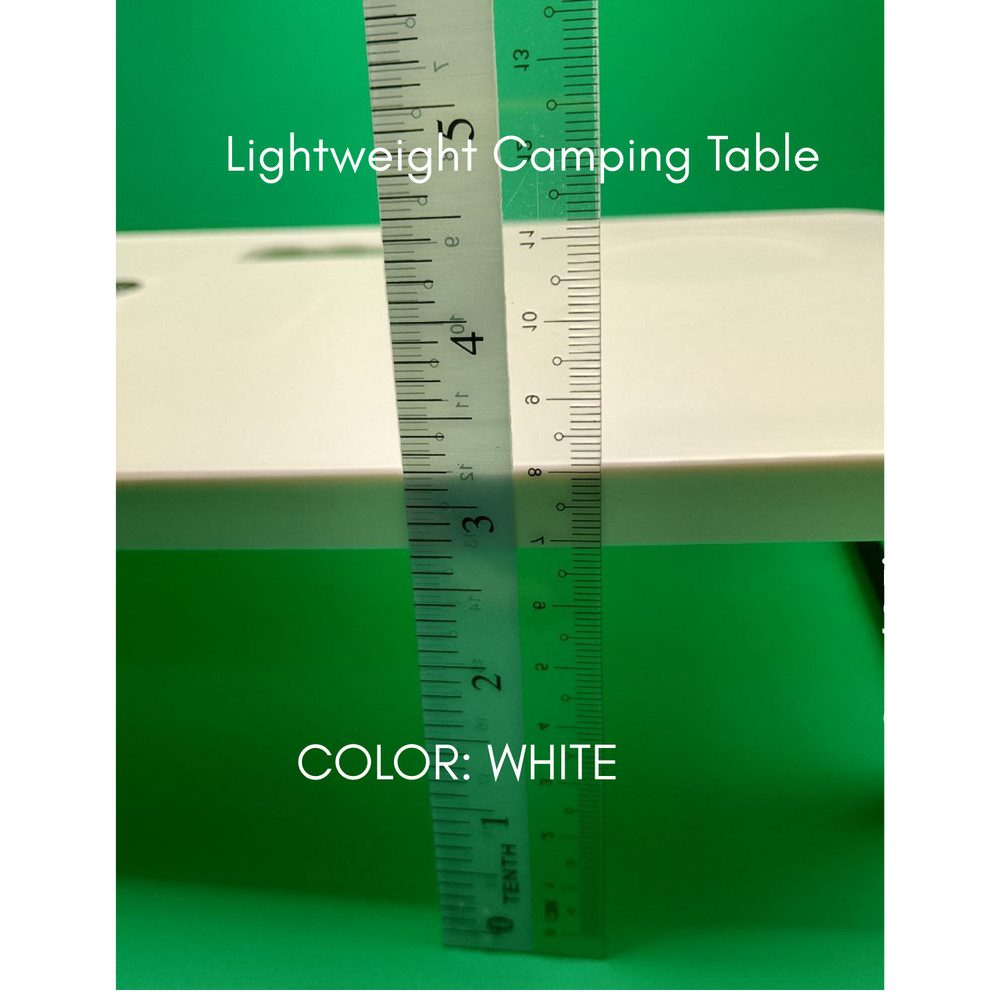 Portable Mini Table Foldable Camping Table Lightweight Plastic Side Travel Table