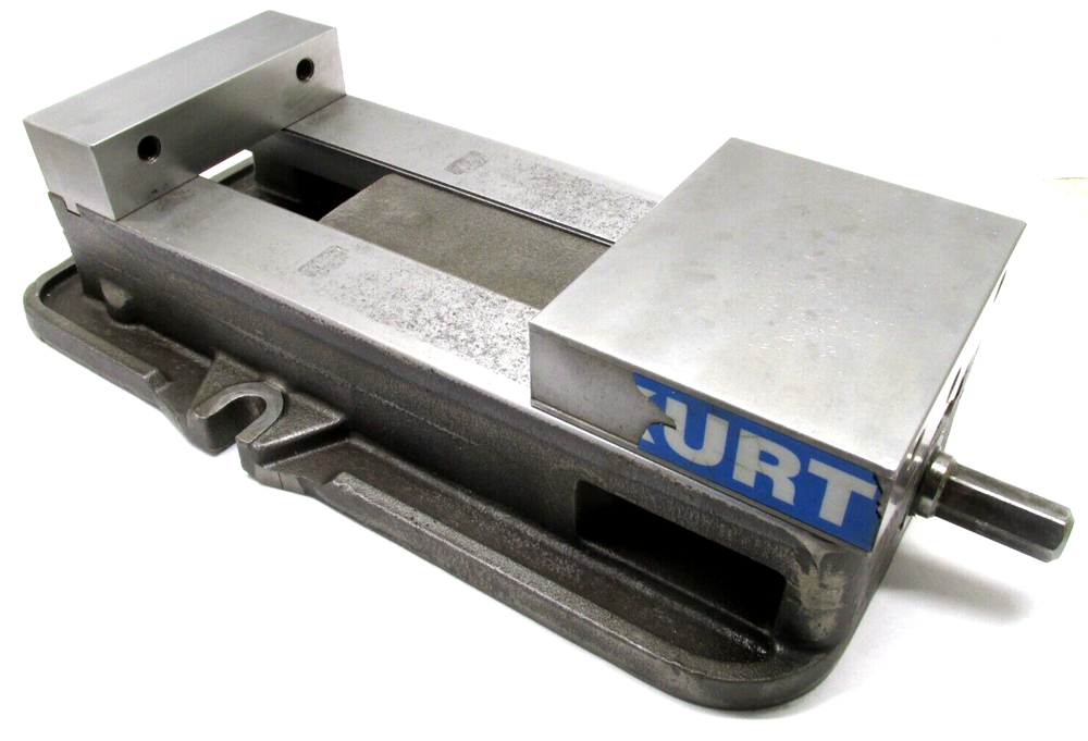 KURT ANGLOCK 6" MILLING MACHINE VISE w/ HANDLE - #D675