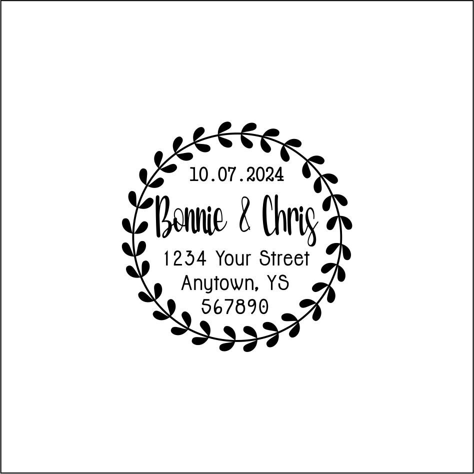 Return Address - custom stamps - 904 Stamps