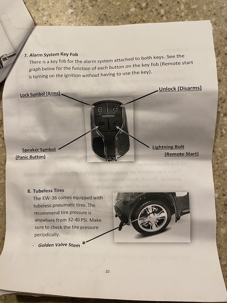 Ewheel Ew-36 Mobility Scooter