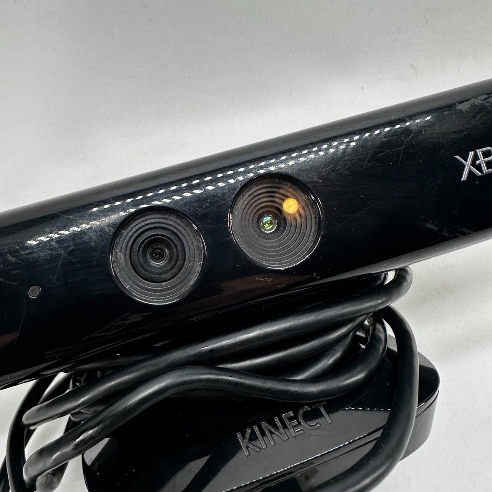 Microsoft Xbox 360 Kinect 1414 Black Wired Motion Sensor Bar Camera