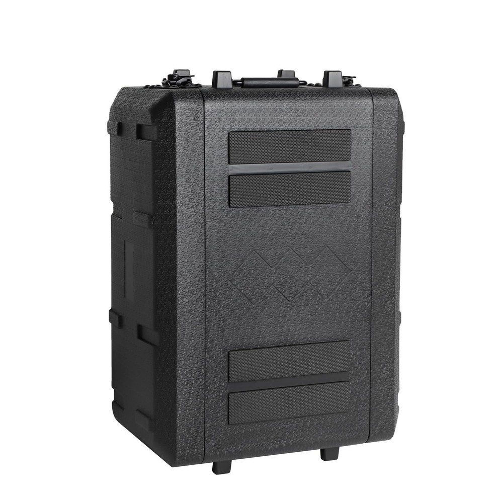 4U Rack Case 11" Depth, 19" Rackmount Flight Case with Microphone Compartments